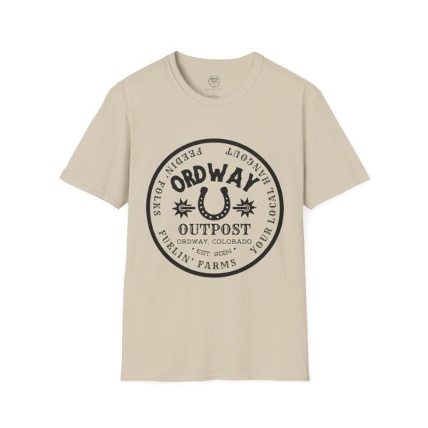 Unisex Softstyle T-Shirt - 'Ordway Outpost' Vintage Graphic Tee - Image 9