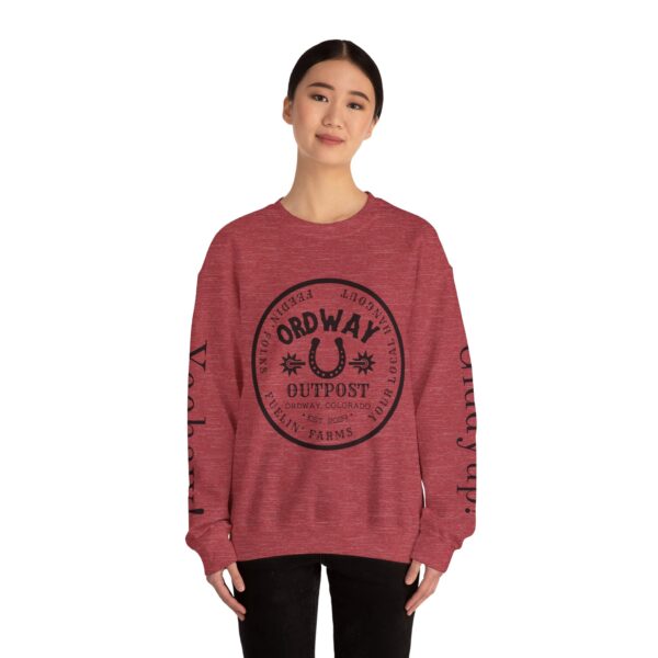 Unisex Heavy Blend™ Crewneck Sweatshirt - Ordway Outpost Vintage Style - Image 32