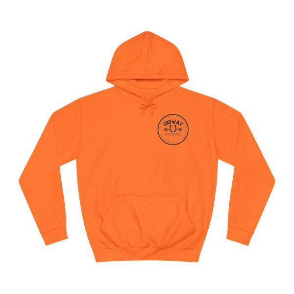 Cozy Unisex College Hoodie - Vintage Outpost Design - Image 2