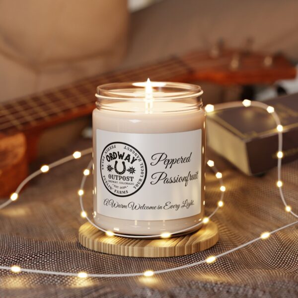 Clear Cotton Scented Soy Candle - 9oz - Cozy Home Fragrance - Image 35