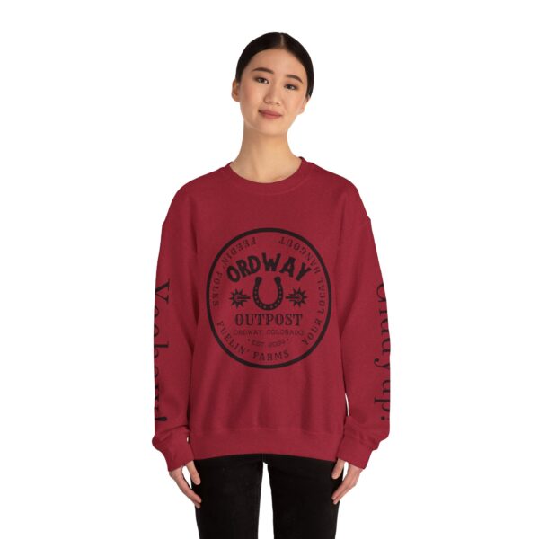 Unisex Heavy Blend™ Crewneck Sweatshirt - Ordway Outpost Vintage Style - Image 36