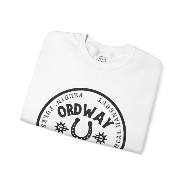 Unisex Heavy Blend™ Crewneck Sweatshirt - Ordway Outpost Vintage Style - Image 7