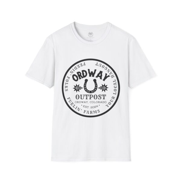 Unisex Softstyle T-Shirt - 'Ordway Outpost' Vintage Graphic Tee - Image 5