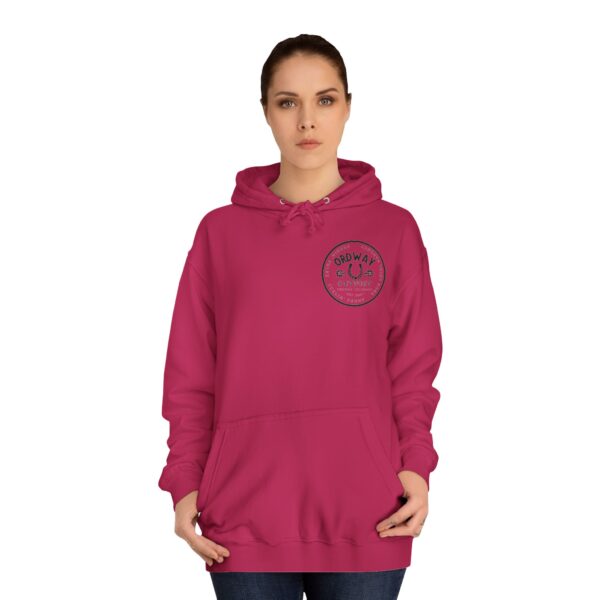 Cozy Unisex College Hoodie - Vintage Outpost Design - Image 36