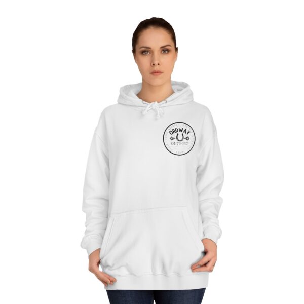Cozy Unisex College Hoodie - Vintage Outpost Design - Image 8