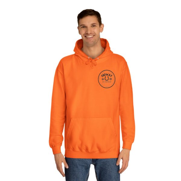 Cozy Unisex College Hoodie - Vintage Outpost Design - Image 3