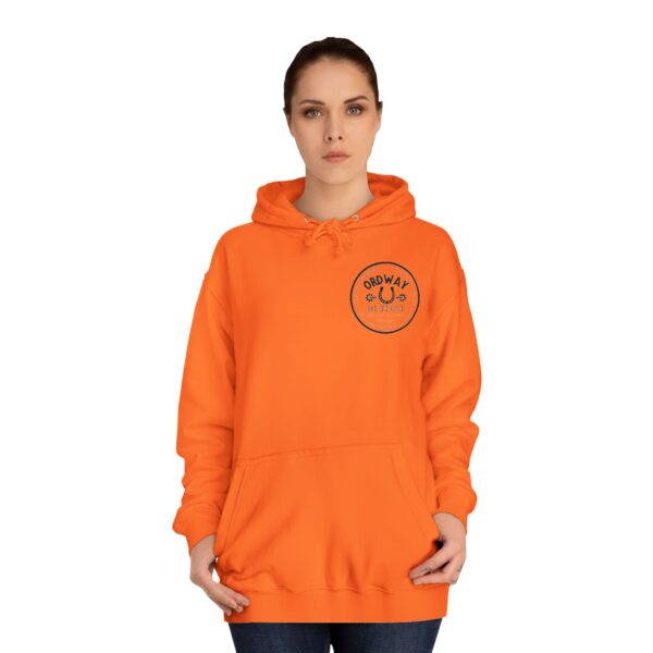 Cozy Unisex College Hoodie - Vintage Outpost Design - Image 4
