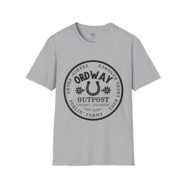 Unisex Softstyle T-Shirt - 'Ordway Outpost' Vintage Graphic Tee - Image 13