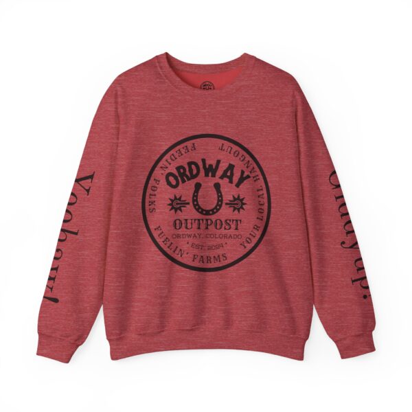 Unisex Heavy Blend™ Crewneck Sweatshirt - Ordway Outpost Vintage Style - Image 29