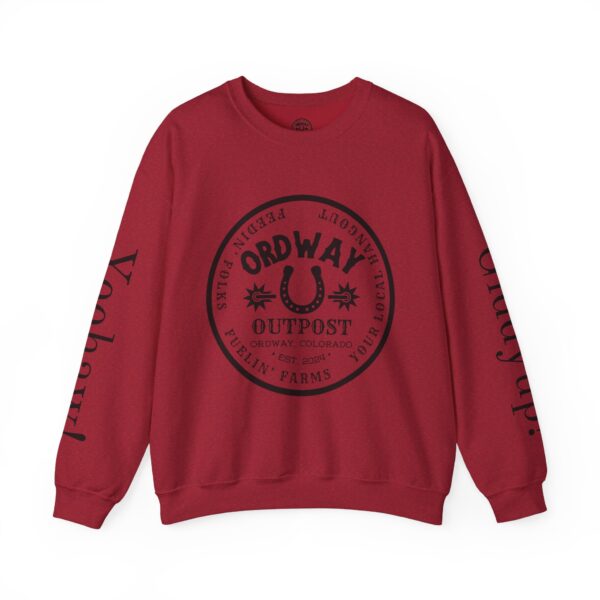 Unisex Heavy Blend™ Crewneck Sweatshirt - Ordway Outpost Vintage Style - Image 33