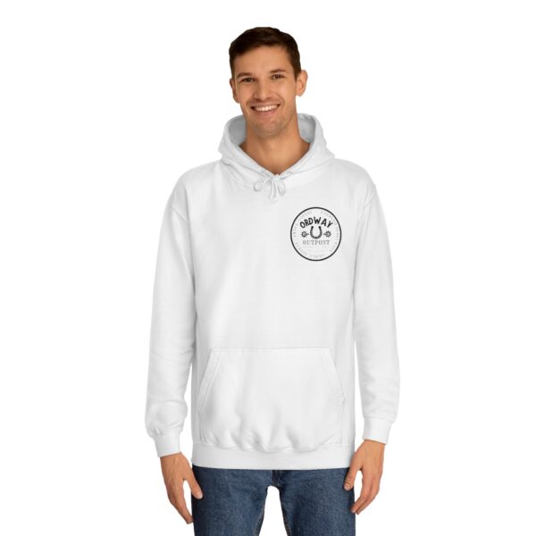 Cozy Unisex College Hoodie - Vintage Outpost Design - Image 7