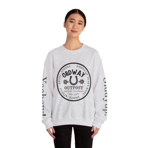 Unisex Heavy Blend™ Crewneck Sweatshirt - Ordway Outpost Vintage Style - Image 12