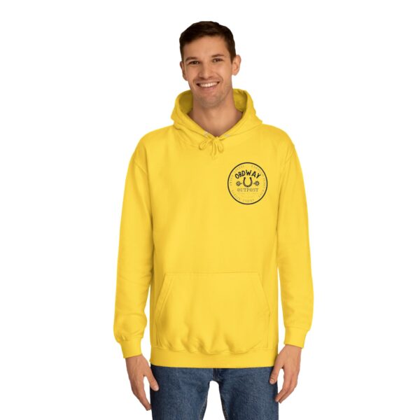 Cozy Unisex College Hoodie - Vintage Outpost Design - Image 11