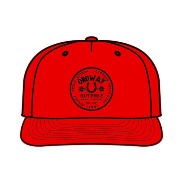 Retro Surf Cap with Ordway Outpost Design - Perfect for Beach Days - Image 2