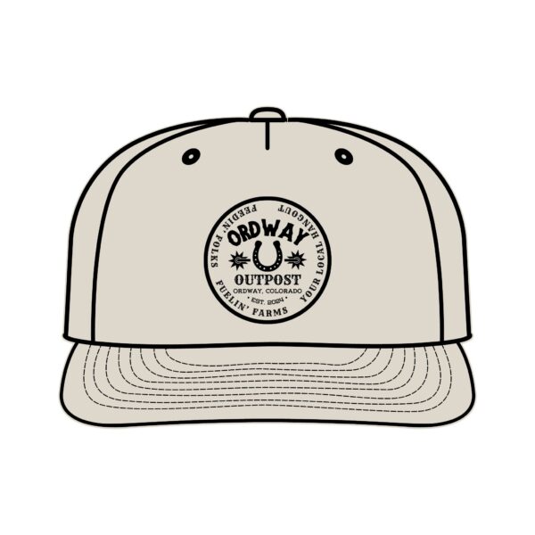 Retro Surf Cap with Ordway Outpost Design - Perfect for Beach Days - Image 4