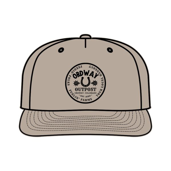 Retro Surf Cap with Ordway Outpost Design - Perfect for Beach Days - Image 6