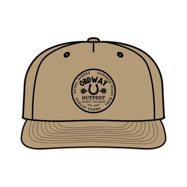 Retro Surf Cap with Ordway Outpost Design - Perfect for Beach Days - Image 7