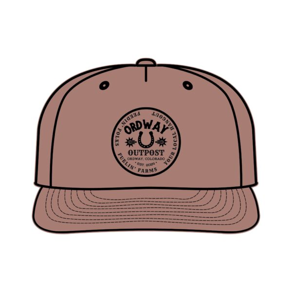 Retro Surf Cap with Ordway Outpost Design - Perfect for Beach Days - Image 8