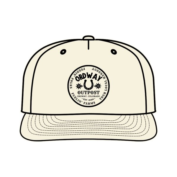 Retro Surf Cap with Ordway Outpost Design - Perfect for Beach Days - Image 9