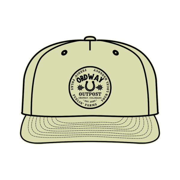Retro Surf Cap with Ordway Outpost Design - Perfect for Beach Days - Image 10