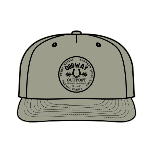 Retro Surf Cap with Ordway Outpost Design - Perfect for Beach Days - Image 12