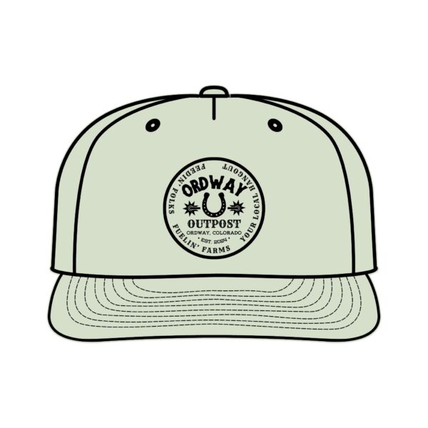 Retro Surf Cap with Ordway Outpost Design - Perfect for Beach Days - Image 13