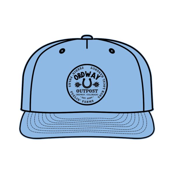Retro Surf Cap with Ordway Outpost Design - Perfect for Beach Days - Image 17