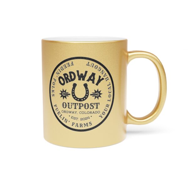 Gold Foil Ordway Outpost Logo Mug - Image 2