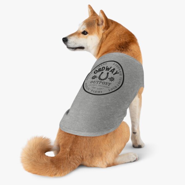 Vintage-Inspired Pet Tank Top for Stylish Dogs - Perfect for Outdoor Adventures - Image 6