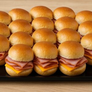 Ham & Swiss Sandwich Tray – 20ct