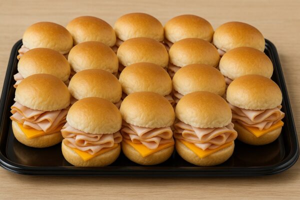 Turkey & Cheddar Sandwich Tray – 20ct