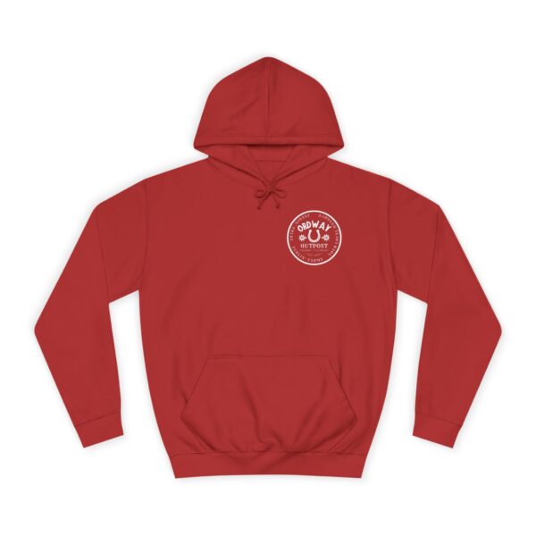 Ordway Outpost Logo College Hoodie - Cozy and Versatile Unisex Hoodie for Casual Occasions - Image 5