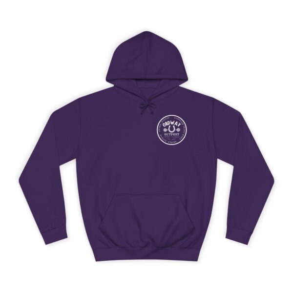 Ordway Outpost Logo College Hoodie - Cozy and Versatile Unisex Hoodie for Casual Occasions - Image 25