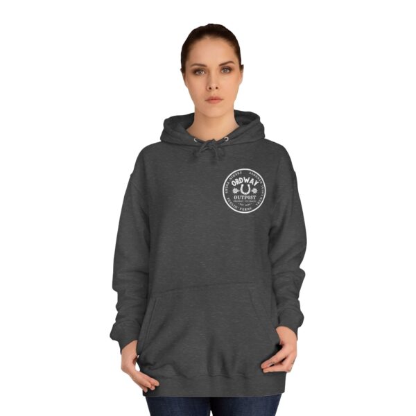 Ordway Outpost Logo College Hoodie - Cozy and Versatile Unisex Hoodie for Casual Occasions - Image 24