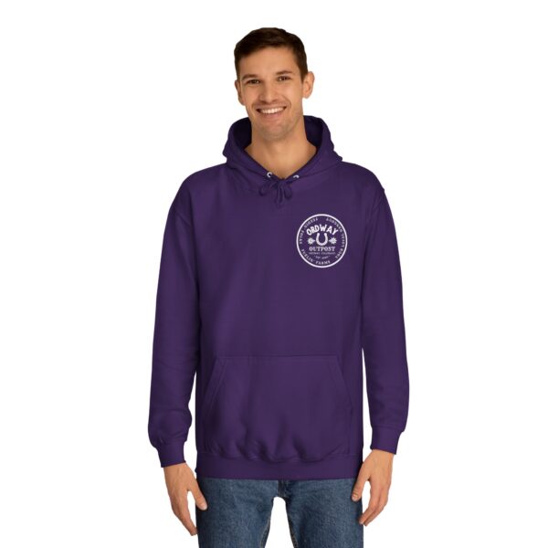 Ordway Outpost Logo College Hoodie - Cozy and Versatile Unisex Hoodie for Casual Occasions - Image 27