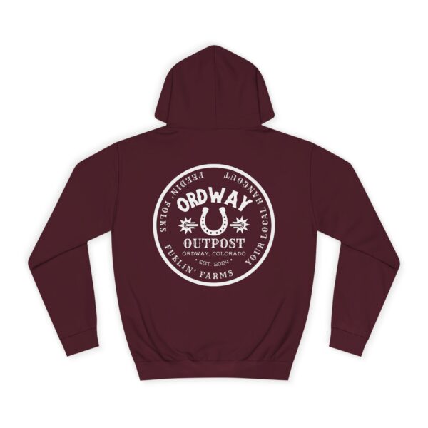 Ordway Outpost Logo College Hoodie - Cozy and Versatile Unisex Hoodie for Casual Occasions - Image 34